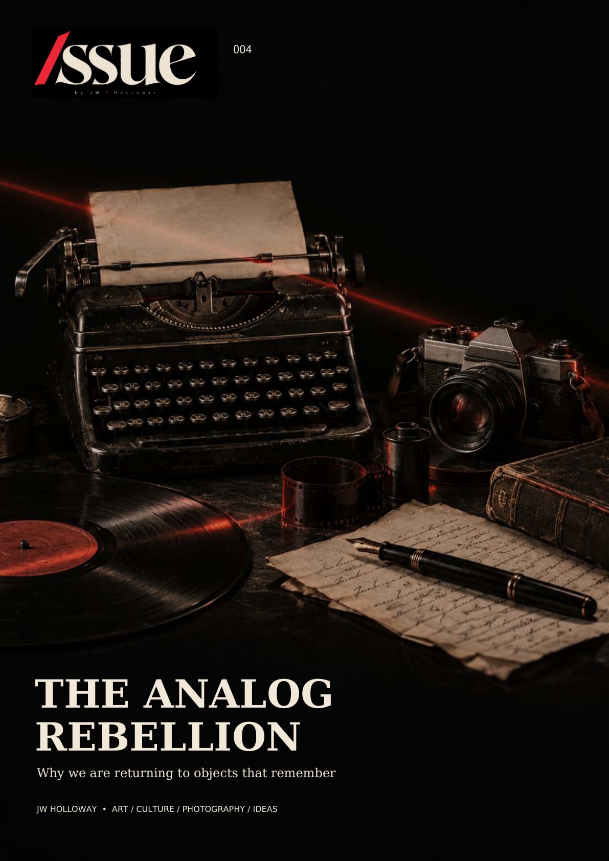 Cover of /ssue 004, The Analog Rebellion