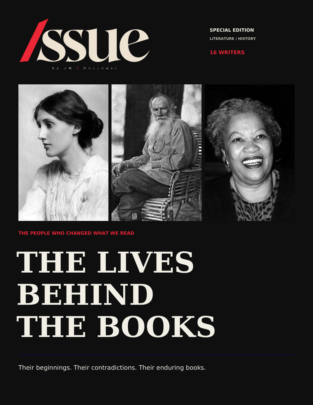 Cover of /ssue, The Lives Behind the Books