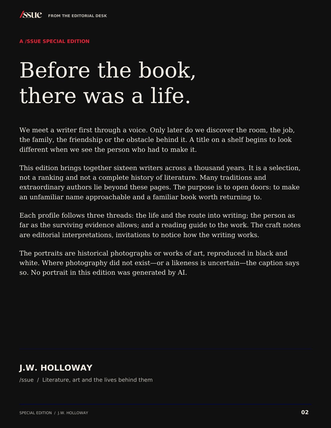 Page 2 of The Lives Behind the Books