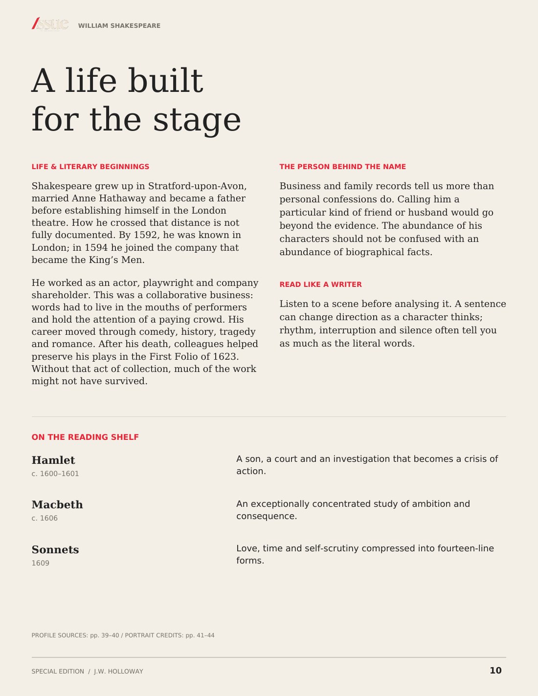 Page 10 of The Lives Behind the Books